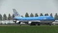 2. KLM Plane taxies to the runway HD Footage