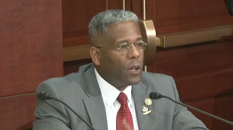 (2) lazy unemployed Americans - U.S Congressman Allen West Stock Footage