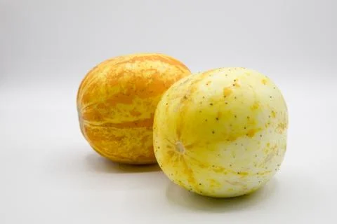 2 Lemon Cucumbers 写真素材
