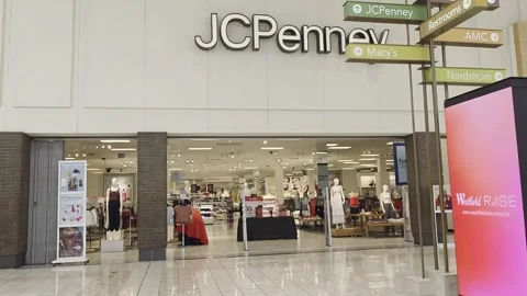 2 May 2024 Los Angeles, California - Walking Inside of Simon Shopping Mall Stock Footage 338353357