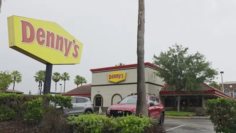 2 May 2024 Miami, Florida - Walking Mall Area Businesses Video stock 334002476