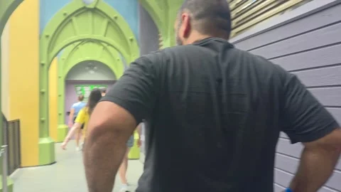 2 May 2024 Orlando, Florida - Walking Inside of Universal Studios Stock Footage 334941408