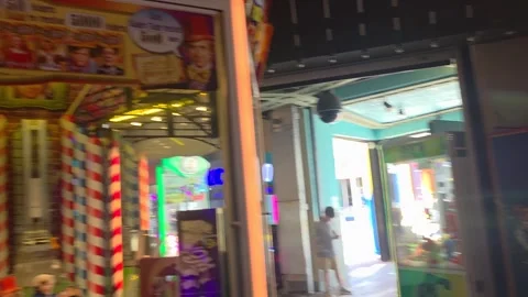 2 May 2024 Orlando, Florida - Walking Inside of Universal Studios Stock Footage 334941475