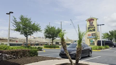 2 May 2024 Orlando, Florida - Walking Universal Studios Theme Park Stock Footage 334948813