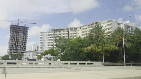 2 May 2024 Orlando, Florida - Driving Interstate Freeway Street Highway Stock Footage 337250778