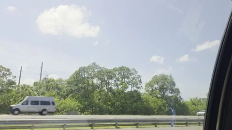 2 May 2024 Orlando, Florida - Driving Interstate Freeway Street Highway Video stock 337321776