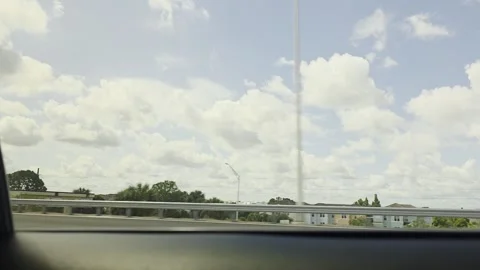 2 May 2024 Seattle, Washington - Driving Interstate Highway Freeway Street Stock Footage 338300727