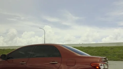 2 May 2024 Seattle, Washington - Driving Interstate Highway Freeway Street Stock Footage 338301151