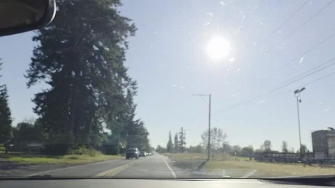 2 May 2024 Seattle, Washington - Driving Interstate Freeway Mountain Street Stock Footage 339119296