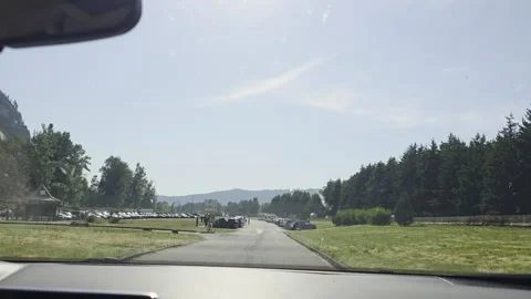 2 May 2024 Seattle, Washington - Driving Interstate Freeway Mountain Street Stock Footage 339138454