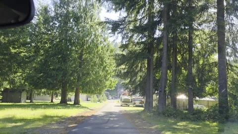 2 May 2024 Seattle, Washington - Driving Interstate Freeway Mountain Street Stock Footage 339216621