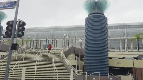 2 May 2026 Long Beach, California - Walking Comic Con Convention Stock Footage 345085085