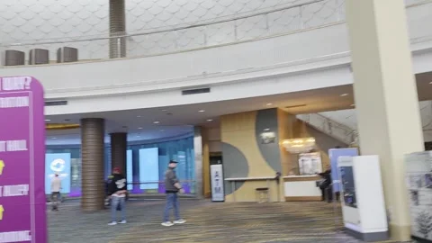 2 May 2026 Long Beach, California - Walking Comic Con Convention Stock Footage 345085217