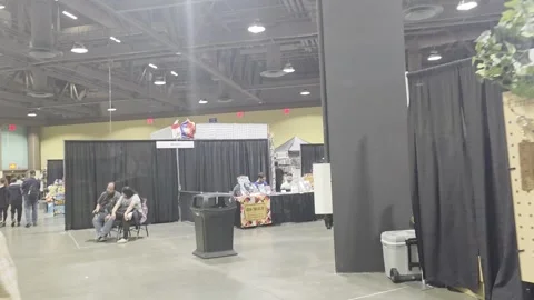 2 May 2026 Long Beach, California - Walking Comic Con Convention Stock Footage 345087505