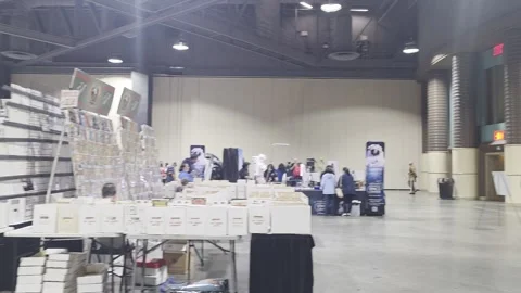 2 May 2026 Long Beach, California - Walking Comic Con Convention Stock Footage 345087587