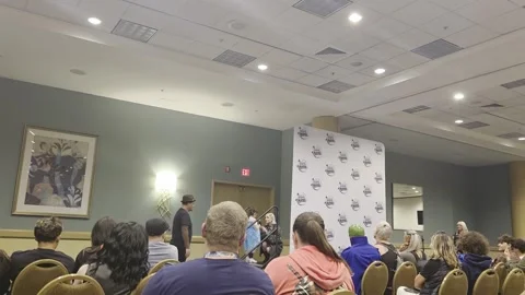 2 May 2026 Long Beach, California - Walking Inside of Comic Con Stock Footage 345087837