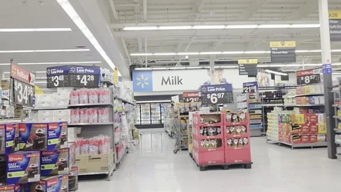 2 May 2026 Long Beach, California - Walking Product Target Retailer Store Stock Footage 345536656