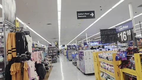 2 May 2026 Long Beach, California - Walking Product Target Retailer Store Stock Footage 345536658