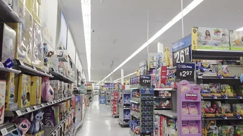 2 May 2026 Long Beach, California - Walking Product Target Retailer Store Stock Footage 345536675
