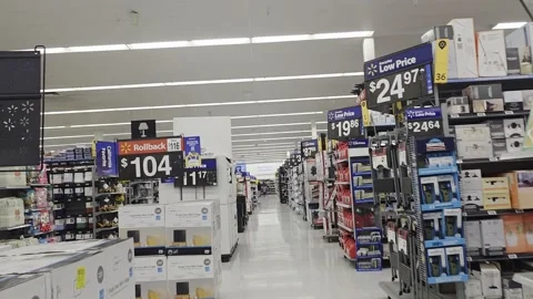 2 May 2026 Long Beach, California - Walking Product Target Retailer Store Stock Footage 345536677