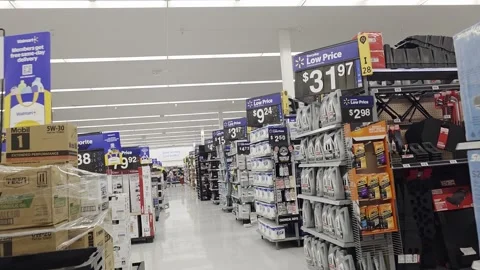 2 May 2026 Long Beach, California - Walking Product Target Retailer Store Stock Footage 345536678
