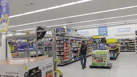 2 May 2026 Long Beach, California - Walking Product Target Retailer Store Stock Footage 345536705
