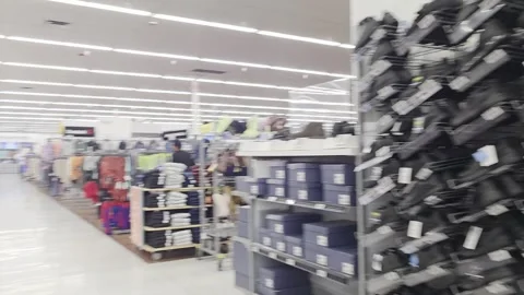 2 May 2026 Long Beach, California - Walking Product Target Retailer Store Stock Footage 345536758