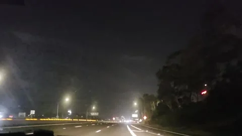 2 May 2026 Long Beach, California - Driving Interstate Freeway Mountain Street Stock Footage 345538233
