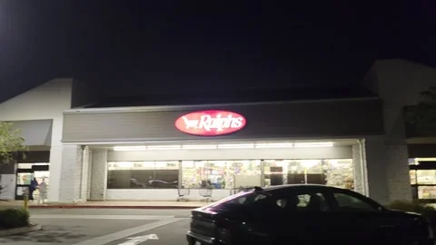 2 May 2026 Long Beach, California - Walking Ralphs Grocery Store Supermarket Stock Footage 346775566