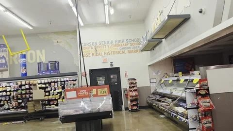 2 May 2026 Long Beach, California - Walking Ralphs Grocery Store Supermarket Stock Footage 346775567
