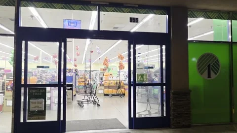 2 May 2026 Long Beach, California - Walking Ralphs Grocery Store Supermarket Stock Footage 346775745