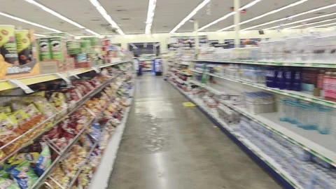 2 May 2026 Long Beach, California - Walking Ralphs Grocery Store Supermarket Stock Footage 346775791