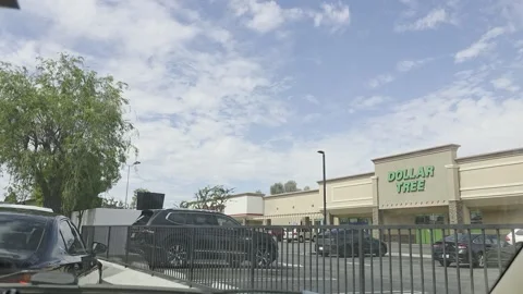 2 May 2026 Long Beach, California - Driving Interstate Freeway Mountain Street Stock Footage 346777620