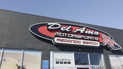 2 May 2026 Long Beach, California - Walking Car Auto Dealership Stock Footage 346974548