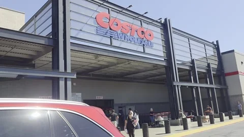 2 May 2026 Long Beach, California - Walking Costco Product Retailer Stock Footage 347095506