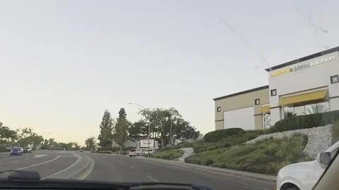 2 May 2026 Long Beach, California - Driving Interstate Freeway Mountain Street 스톡 동영상 347624210