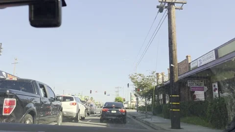 2 May 2026 Long Beach, California - Driving Interstate Freeway Mountain Street Видео 347843363