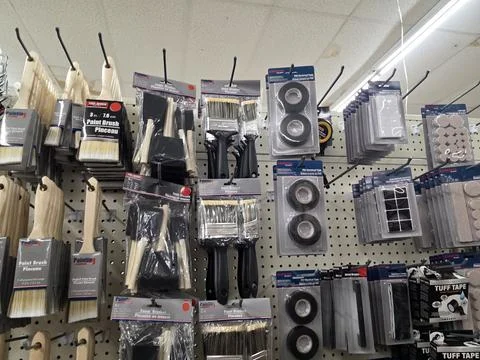 2 May 2026 Long Beach, California - Walking Inside of Grocery Retailer Store 写真素材