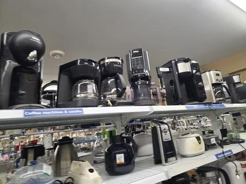 2 May 2026 Long Beach, California - Walking Inside of Grocery Retailer Store Фото