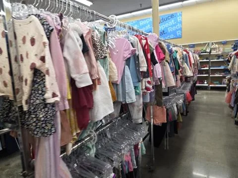 2 May 2026 Long Beach, California - Walking Inside of Grocery Retailer Store 写真素材
