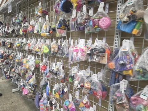 2 May 2026 Long Beach, California - Walking Inside of Grocery Retailer Store Фото