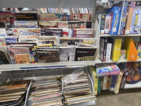 2 May 2026 Long Beach, California - Walking Inside of Grocery Retailer Store Stock Photos