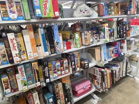 2 May 2026 Long Beach, California - Walking Inside of Grocery Retailer Store Stock Photos