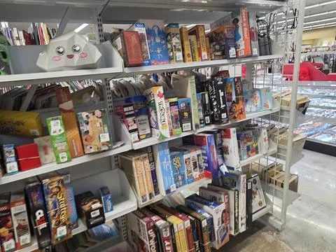 2 May 2026 Long Beach, California - Walking Inside of Grocery Retailer Store Фото
