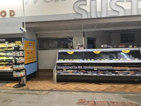 2 May 2026 Long Beach, California - Walking Inside of Grocery Retailer Store Photos