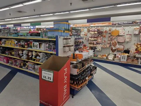 2 May 2026 Long Beach, California - Walking Inside of Target Retailer Store 写真素材