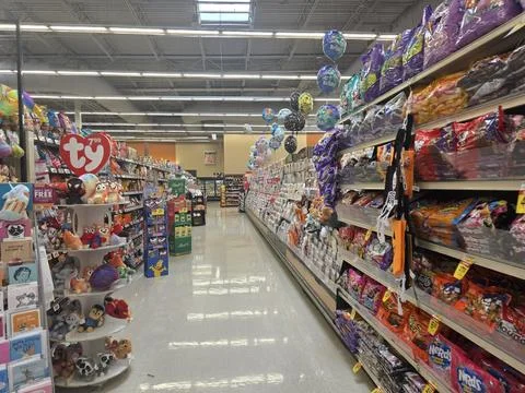 2 May 2026 Long Beach, California - Walking Inside of Target Retailer Store Stock Photos