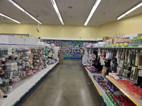 2 May 2026 Long Beach, California - Walking Inside of Target Retailer Store Fotos de archivo