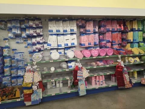 2 May 2026 Long Beach, California - Walking Inside of Target Retailer Store Фото