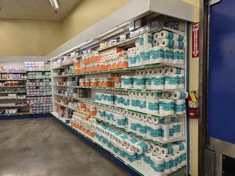 2 May 2026 Long Beach, California - Walking Inside of Target Retailer Store Фото